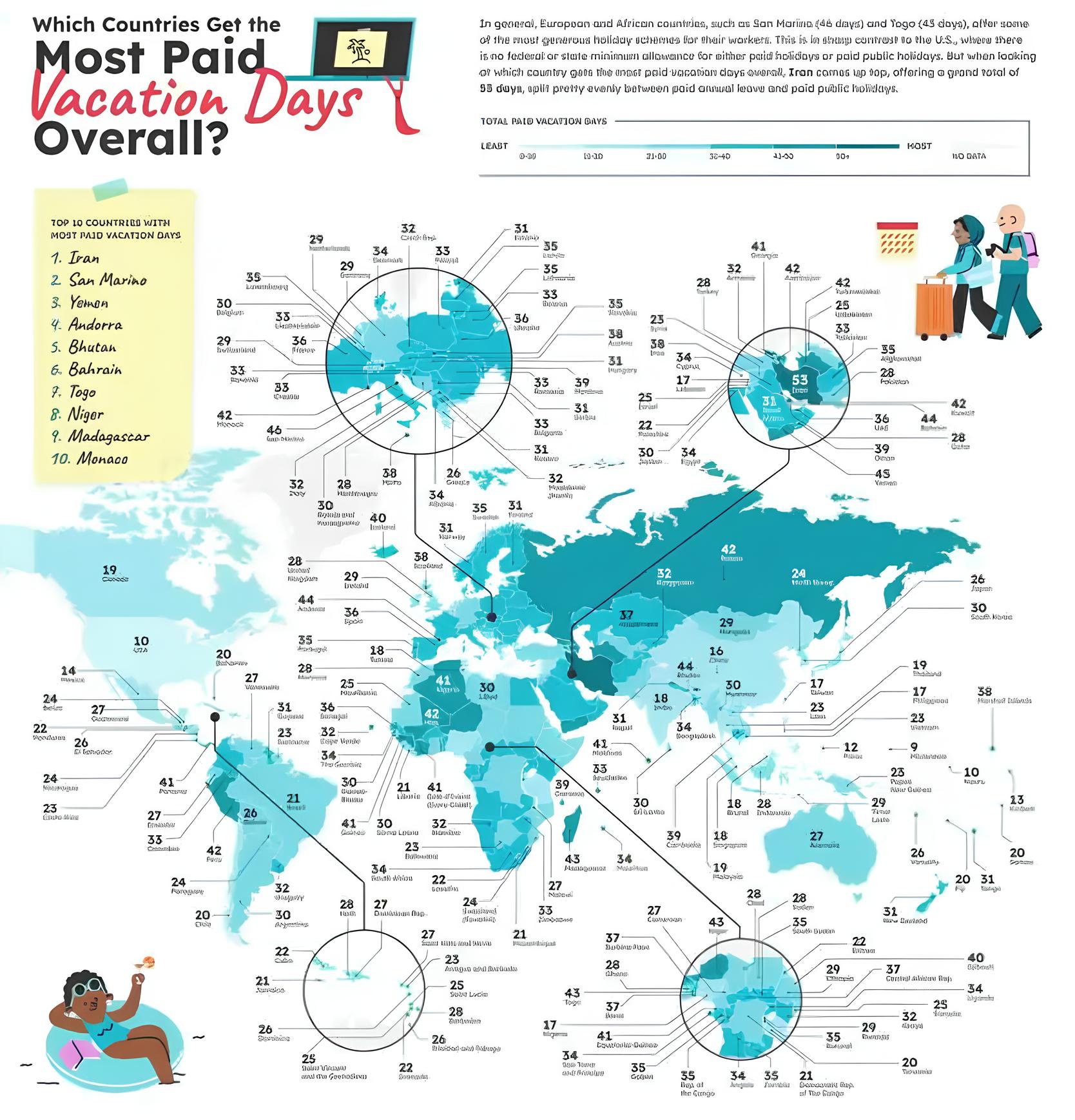Férias Pagas e Feriados: O Mapa dos Países que Mais Valorizam o Repouso no Mundo 3 Férias Pagas e Feriados: O Mapa dos Países que Mais Valorizam o Repouso no Mundo F rias Pagas e Feriados O Mapa dos Pa ses que Mais Valorizam o Repouso no Mundo Férias Pagas e Feriados: O Mapa dos Países que Mais Valorizam o Repouso no Mundo
