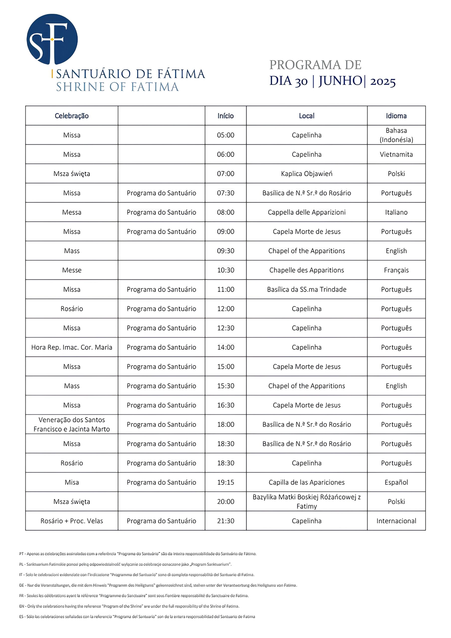Um Encontro Global de F e Cultura O Dia 30 de Junho de 2025 no Santu rio Celebra es scaled Um Encontro Global de Fé e Cultura: O Dia 30 de Junho de 2025 no Santuário Celebrações