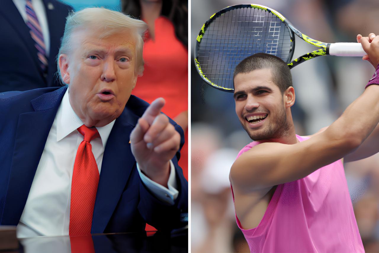 O Dia em que o T nis Encontrou a Pol tica Carlos Alcaraz Reage Presen a de Donald Trump na Final do Aberto dos EUA O Dia em que o Tênis Encontrou a Política: Carlos Alcaraz Reage à Presença de Donald Trump na Final do Aberto dos EUA